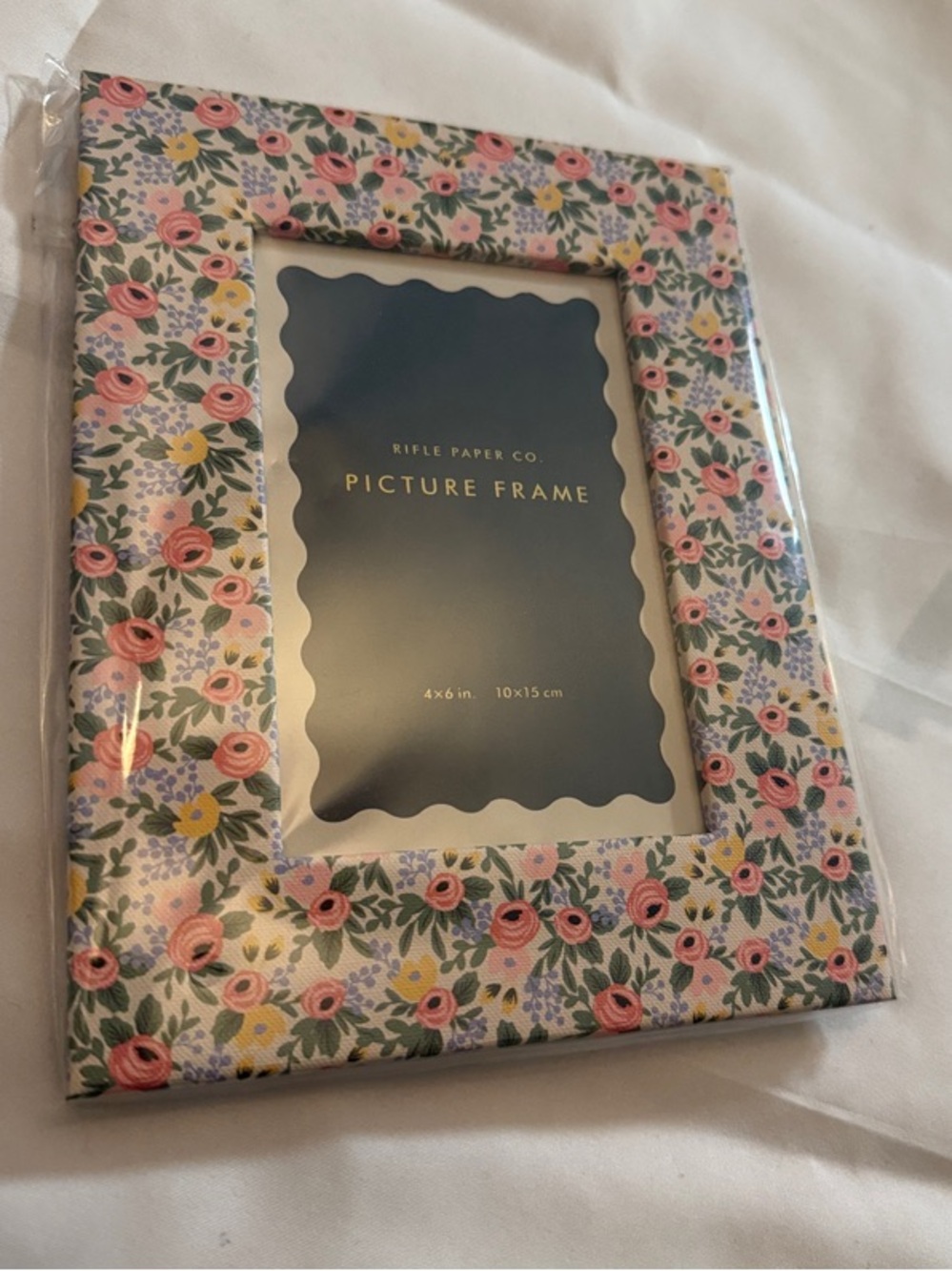 Rifle Paper Co. Floral Pink and Green Picture Frame